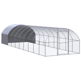 VidaXL Kippenren 3x10x2 m gegalvaniseerd staal