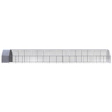 VidaXL Kippenren 3x16x2 m gegalvaniseerd staal