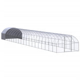 Vidaxl Chicken Run 3x20x2 m verzinkter Stahl