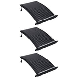 Vidaxl svømmebassengvarmepanel Solar 3 St Bent 110x65 cm