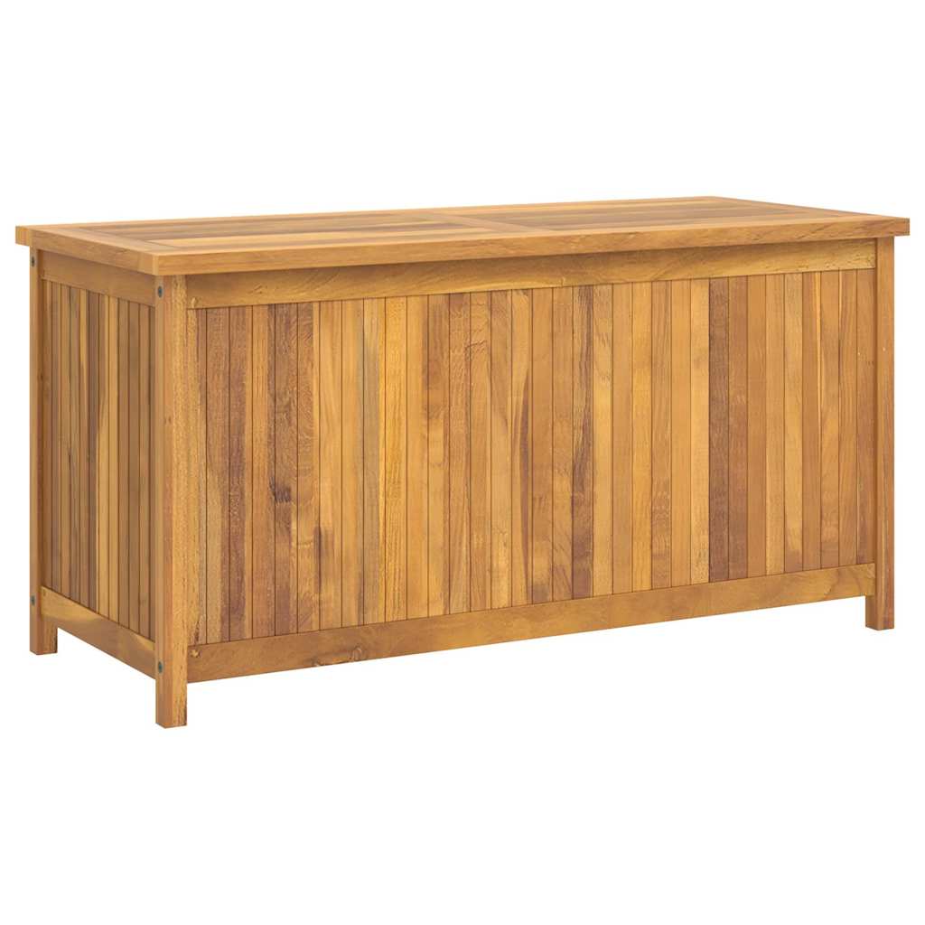 Vidaxl tuinbox 114x50x58 cm massief teakhout