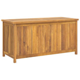 Vidaxl tuinbox 114x50x58 cm massief teakhout