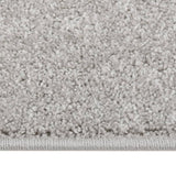 Vidaxl vloerkleed kortpolig 80x150 cm lichtgrijs