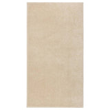 Vidaxl Rug Kortpolig 80x150 cm beige