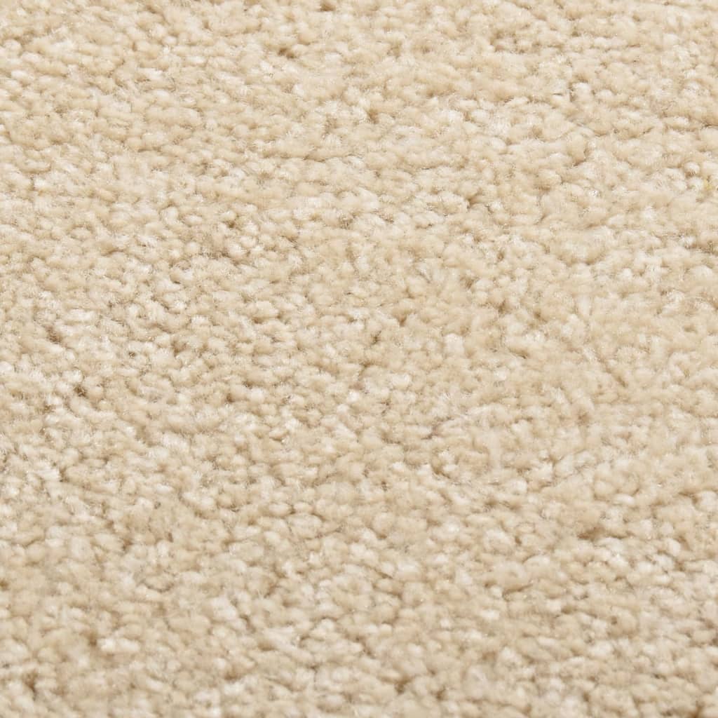 Vidaxl Rug Kortpolig 80x150 cm beige