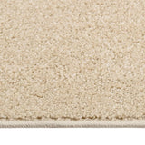 Vidaxl vloerkleed kortpolig 80x150 cm beige