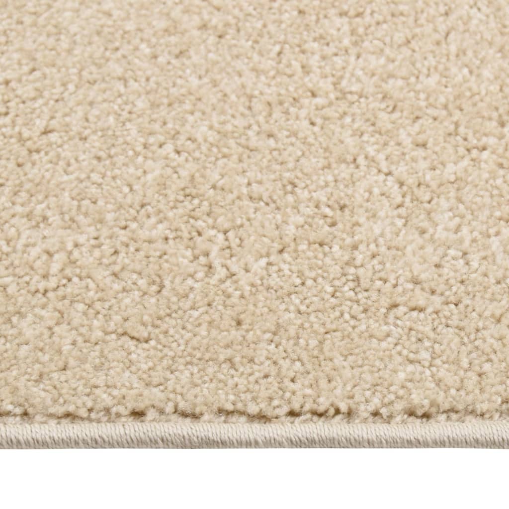 Vidaxl Rug Kortpolig 120x170 cm beige