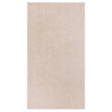 Vidaxl Rug Kortpolig 80x150 cm beige scuro