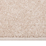 Vidaxl vloerkleed kortpolig 140x200 cm donkerbeige