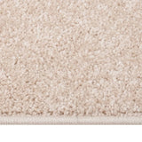 Vidaxl Rug Kortpolig 200x290 cm mørk beige