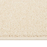 Vidaxl Rug Kortpolig 80x150 cm krem ​​-farget