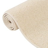 VIDAXL RUG SHORT -POLE 200x290 cm Crema