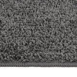 Vidaxl vloerkleed shaggy anti-slip 160x230 cm donkergrijs