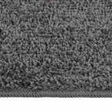 Vidaxl vloerkleed shaggy anti-slip 200x290 cm donkergrijs