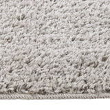 Vidaxl vloerkleed shaggy anti-slip 160x230 cm lichtgrijs