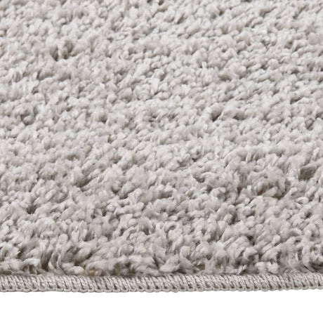 Vidaxl vloerkleed shaggy anti-slip 160x230 cm lichtgrijs