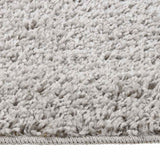 Vidaxl vloerkleed shaggy anti-slip 200x290 cm lichtgrijs