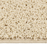 Vidaxl Rug Shaggy Anti-Slip 80x150cm kremfarget