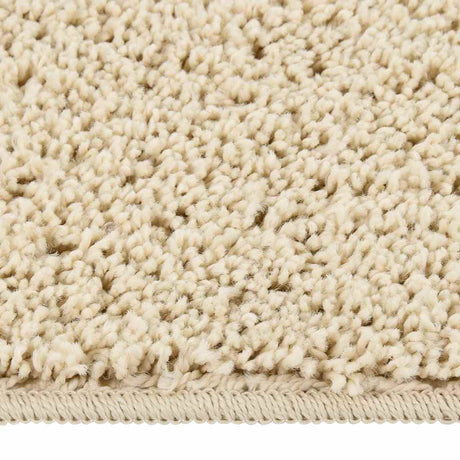 Vidaxl vloerkleed shaggy anti-slip 200x290 cm crèmekleurig