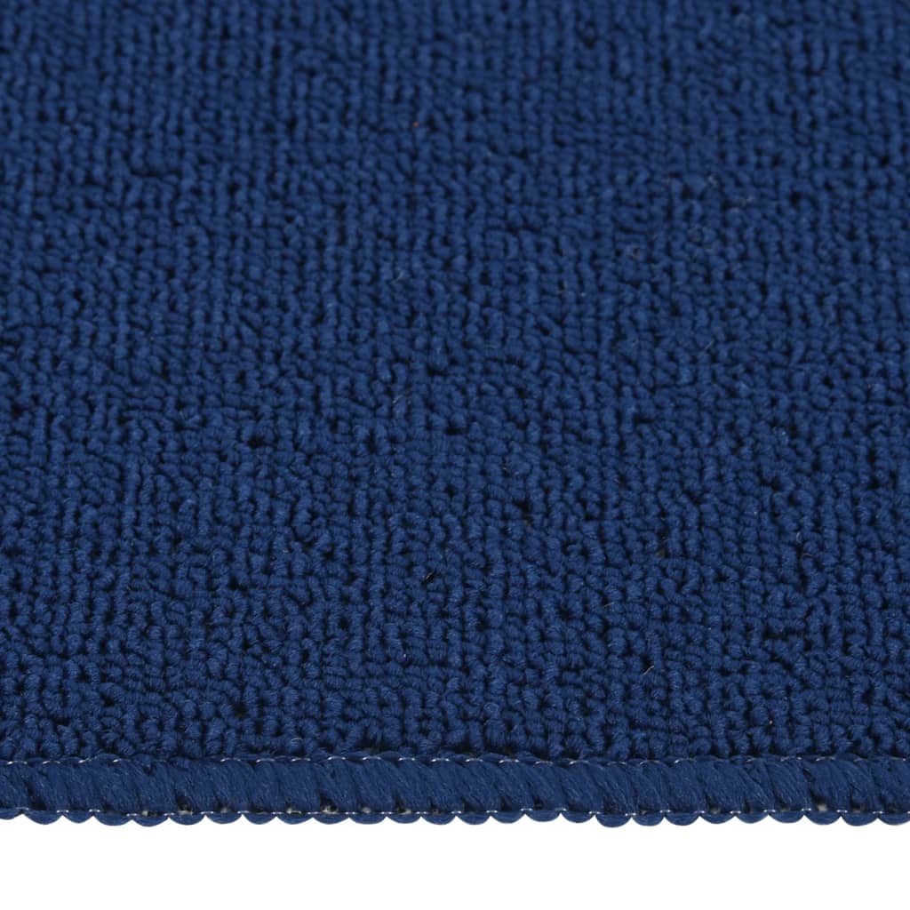 Vidaxl stair mats 15 st anti-slip rectangular 60x25 cm navy blue