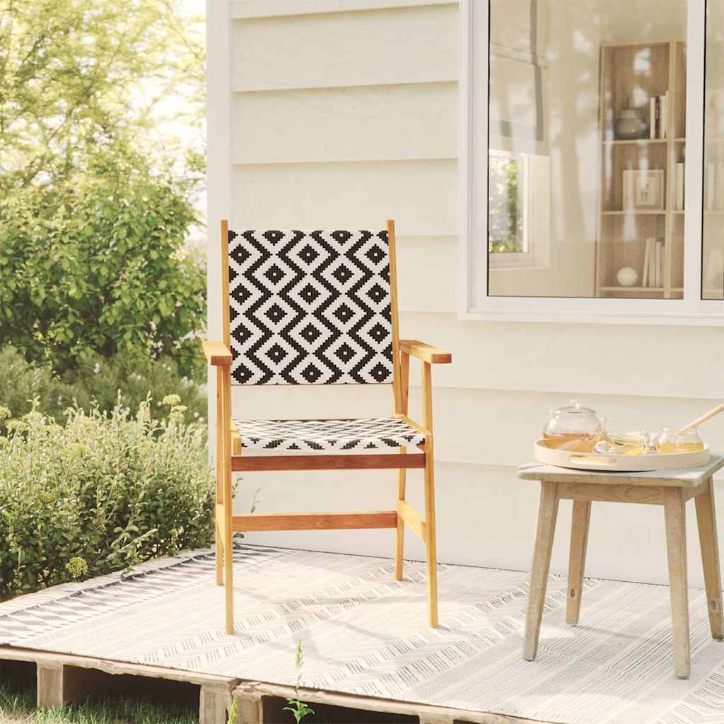 Vidaxl tuinstoelen 4 stuks massief acaciahout