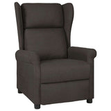 Vidaxl fauteuil verstelbaar stof taupe