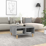 Vidaxl salontafel 60x60x30 cm bewerkt hout grijs sonoma eikenkleurig