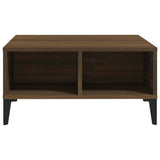Vidaxl salontafel 60x60x30 cm spaanplaat bruin eikenkleur
