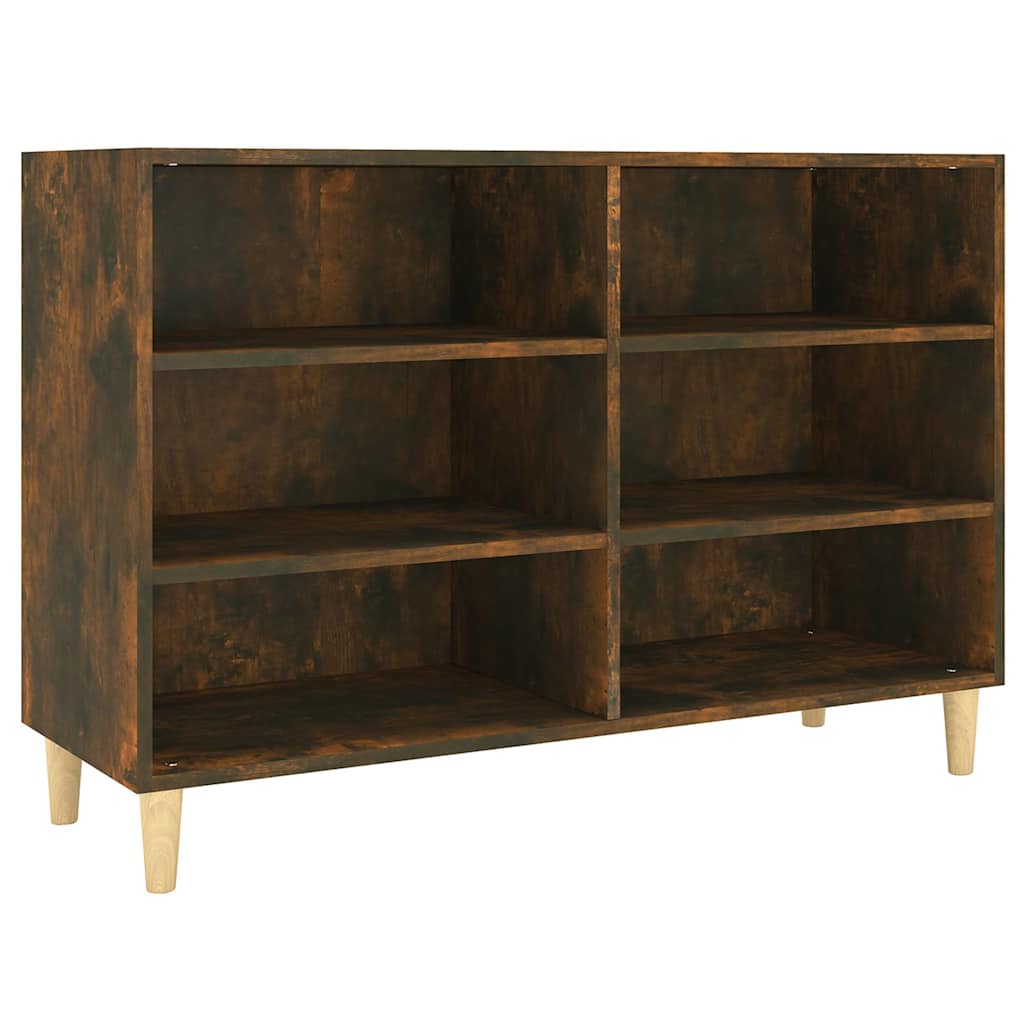 Vidaxl dressoir 103,5x35x70 cm bewerkt hout gerookt eikenkleurig