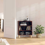 Vidaxl dressoir 57x35x70 cm bewerkt hout gerookt eikenkleurig