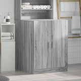 Vidaxl wasmachinekast 71x71,5x91,5 cm grijs sonoma eikenkleurig