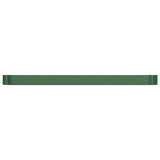 Vidaxl plantenbak 544x100x36 cm gegalvaniseerd staal groen