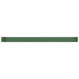 Vidaxl plantenbak 544x100x36 cm gegalvaniseerd staal groen