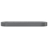 VidaXL Plantenbak 450x140x36 cm gepoedercoat staal grijs