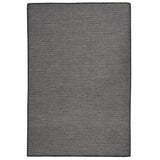 Vidaxl buitenkleed platgeweven 120x170 cm grijs
