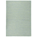 Vidaxl Extérieur tapis plat - Turquoise tissée 200x280 cm