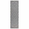 Vidaxl buitenkleed met patroon platgeweven 80x250 cm blauw