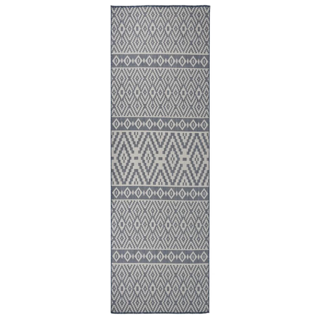 Vidaxl Extérieur tapis avec motif de 80x250 cm à motif.