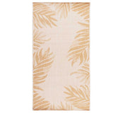 Vidaxl buitenkleed met bladpatroon platgeweven 80x150 cm