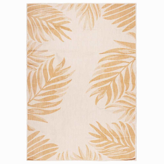 Vidaxl buitenkleed met bladpatroon platgeweven 160x230 cm