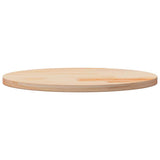 Vidaxl tafelblad ø70x2,5 cm massief grenenhout