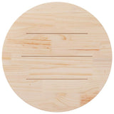 Vidaxl tafelblad ø80x2,5 cm massief grenenhout