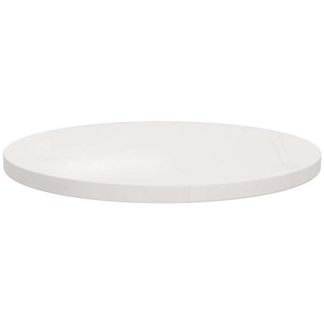 Vidaxl tafelblad ø50x2,5 cm massief grenenhout wit