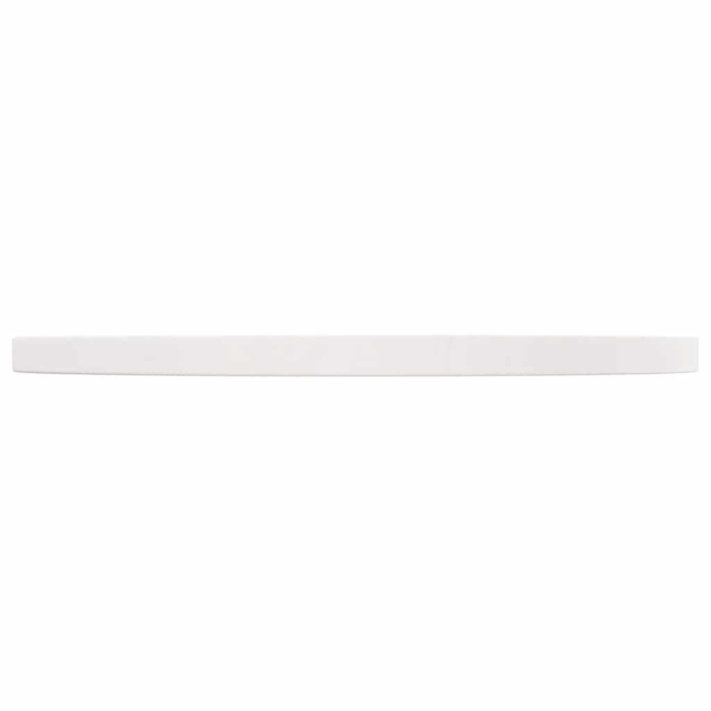 Vidaxl tafelblad ø50x2,5 cm massief grenenhout wit