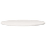 Vidaxl tafelblad ø80x2,5 cm massief grenenhout wit
