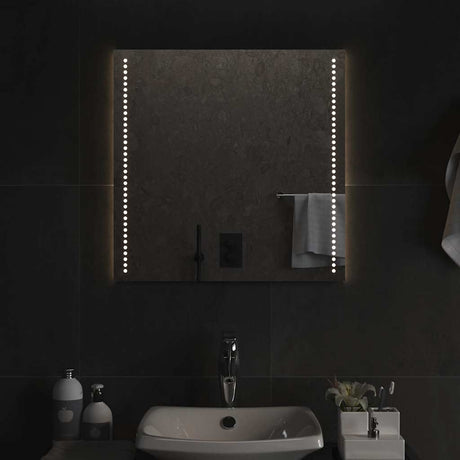 Vidaxl badkamerspiegel led 60x60 cm