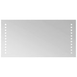 Vidaxl badkamerspiegel led 40x20 cm