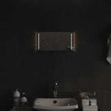 Vidaxl badkamerspiegel led 40x20 cm