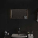 Vidaxl badkamerspiegel led 50x30 cm