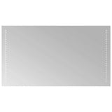 Vidaxl badkamerspiegel led 90x50 cm